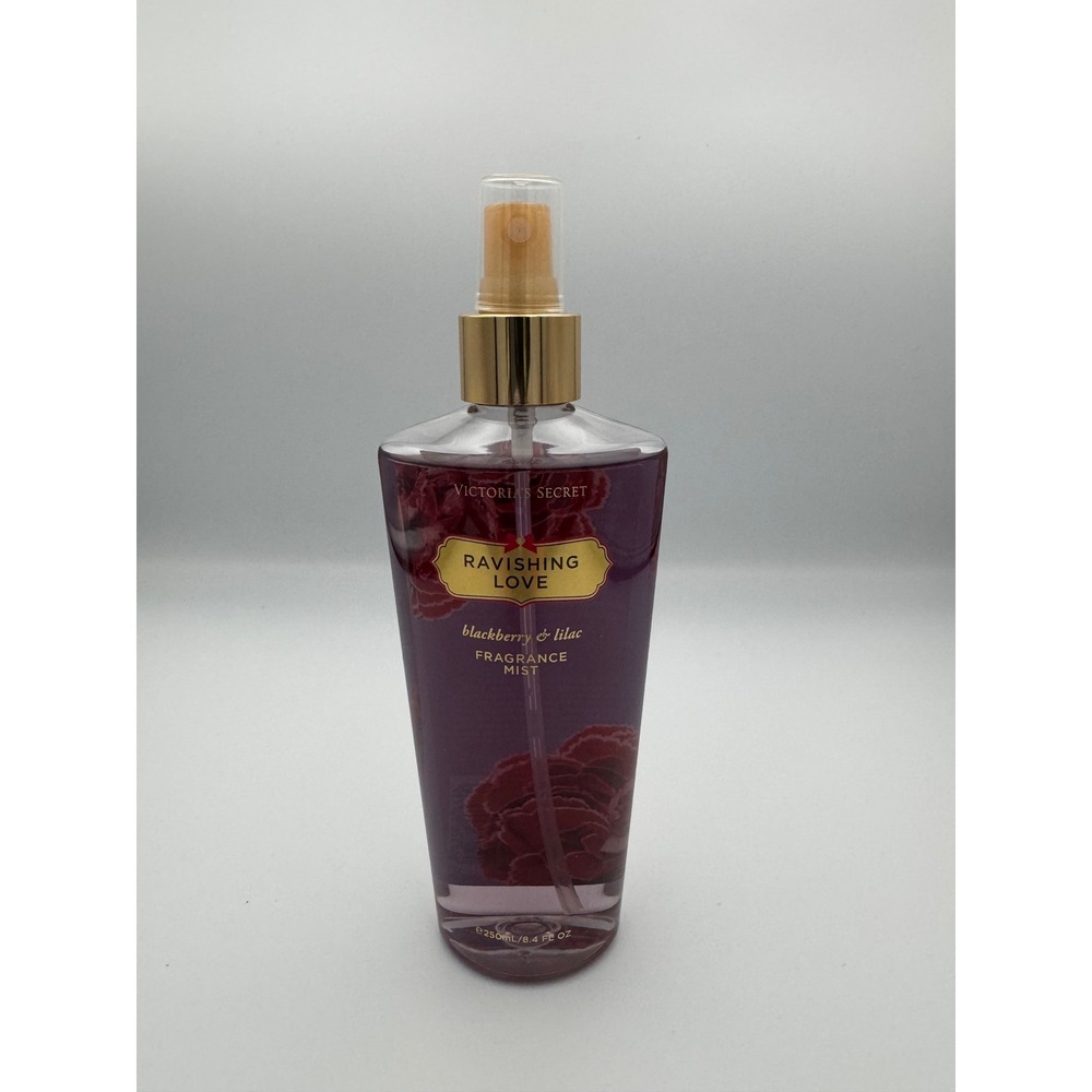 RARE Victoria's Secret Ravishing Love Fragrance Mist 8.4 fl oz Blackberry Lilac - Picture 1 of 4